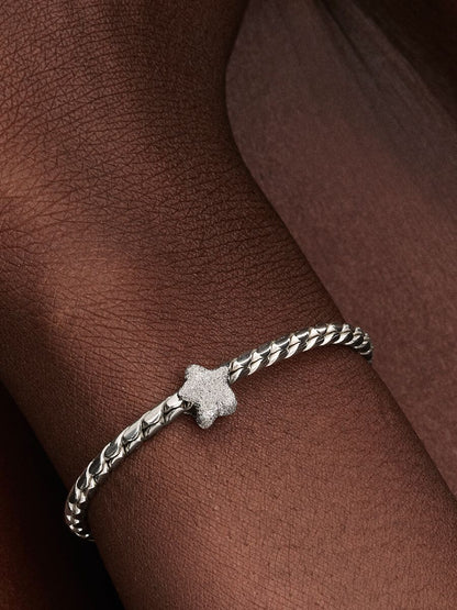 Mini Charm Pandora Stella effetto diamantato Argento Sterling 925
