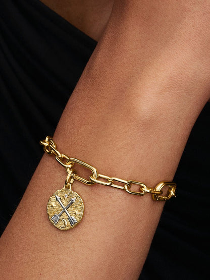 Charm Pandora Medallion Frecce "Ad Meliora" 764081C01