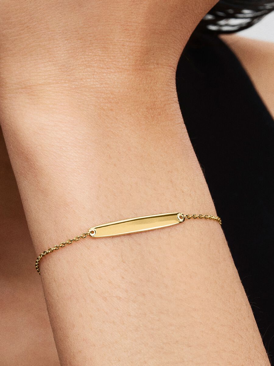 Pandora Tennis Bracelet Yellow Crystals 14k Gold Plating 561469C03