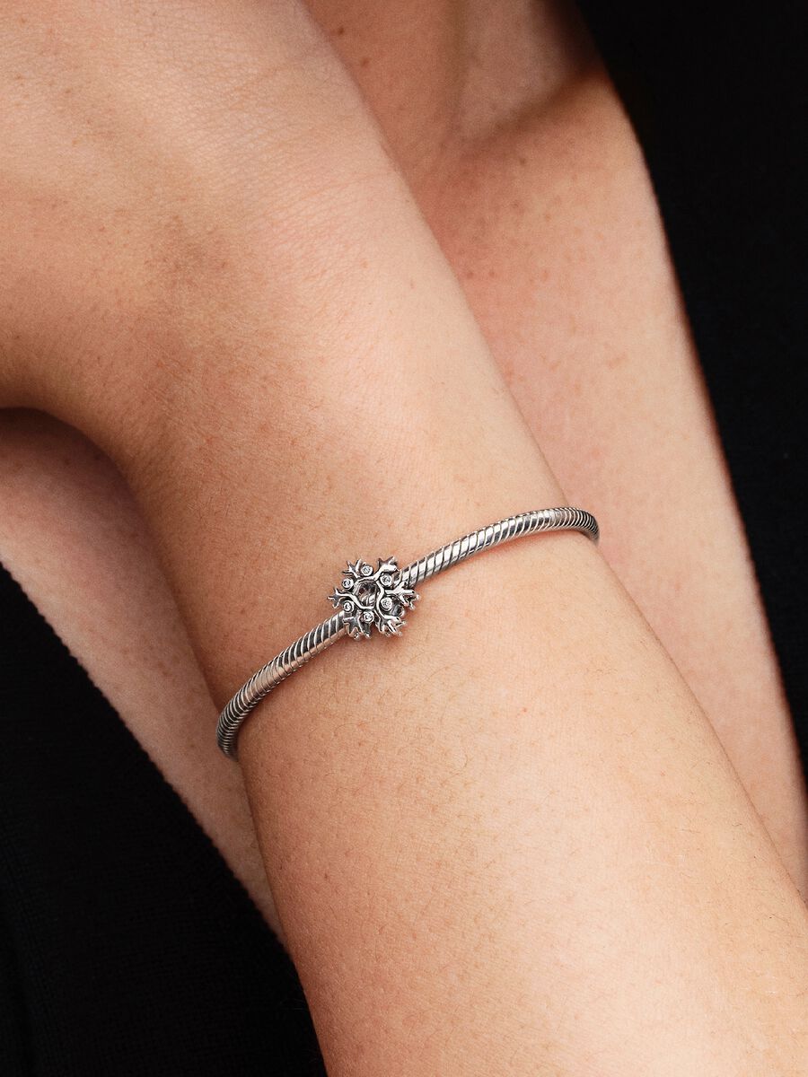 Charm Pandora Openwork Fiocco di Neve Argento Sterling 925 794249C01