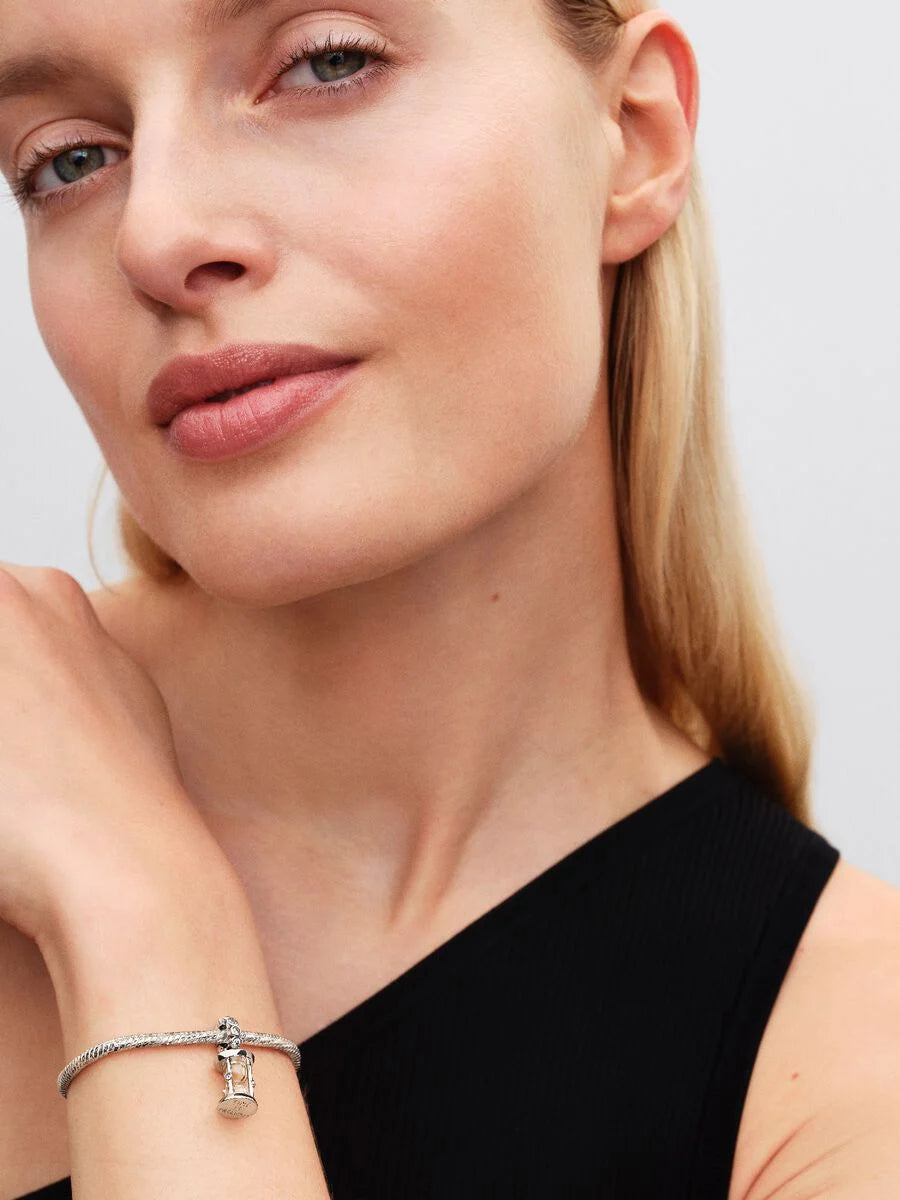 Charm Pandora Pendente Clessidra "Time is Precious" Argento Sterling 925 794140C01