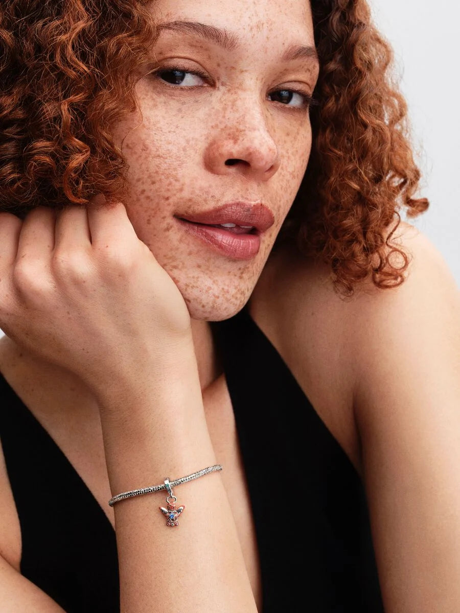 Charm Pandora Pendente Angelo Pan di Zenzero Argento Sterling 925 794247C01