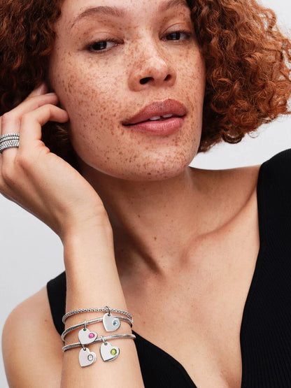 Charm Pandora Cuore con Pietra Azzura Marzo Argento Sterling 925 794295C03