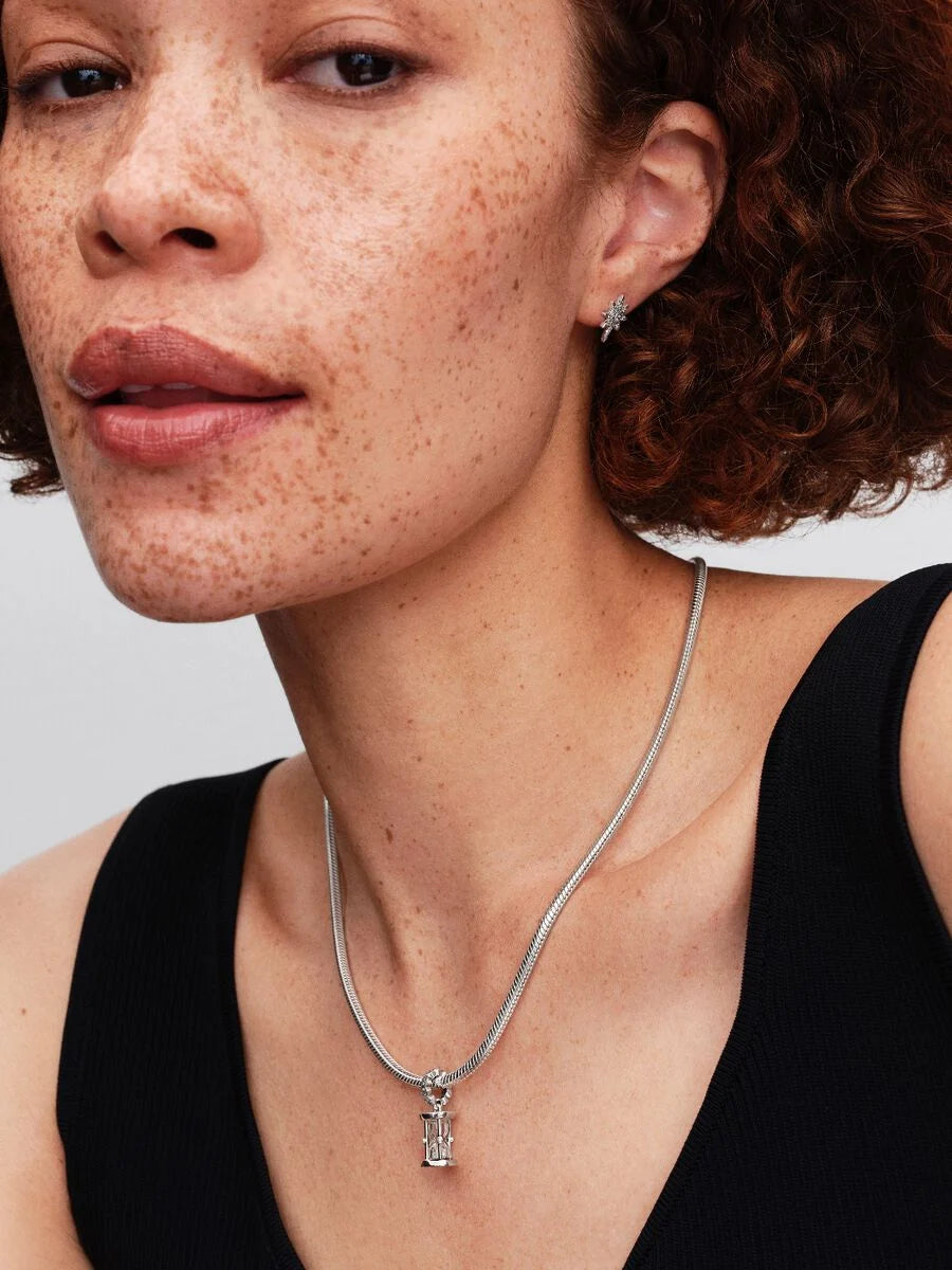 Charm Pandora Pendente Clessidra "Time is Precious" Argento Sterling 925 794140C01