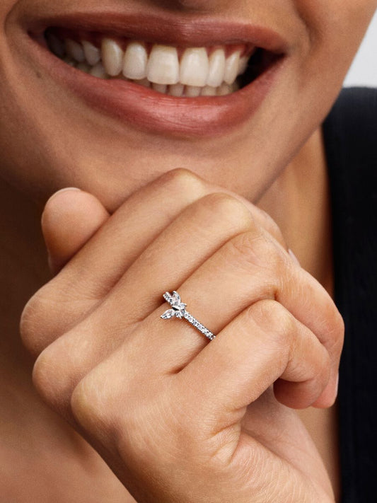 Anello Pandora Farfalla Luminosa Argento Sterling 925 194269C03