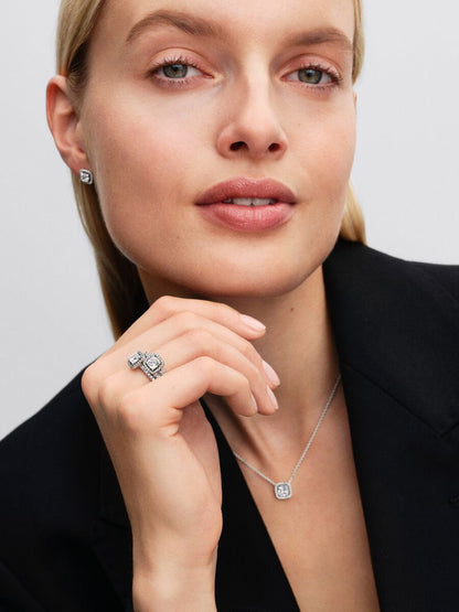 Collier Pandora Punto Luce Argento Sterling 925