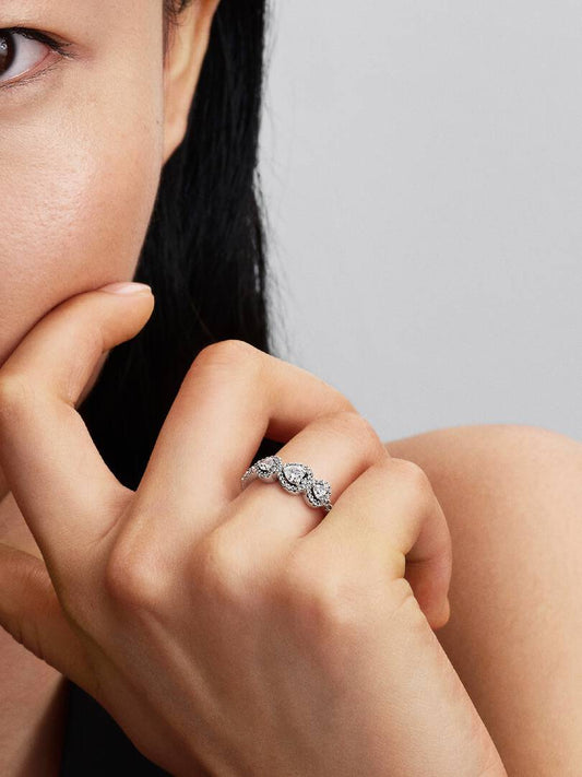 Anello Pandora Tre Cuori 194413C01