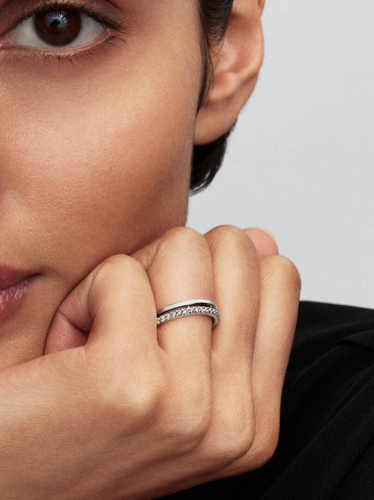 Anello Pandora Doppia Fascia 193799C01