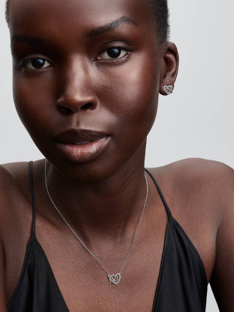 Collana Pandora Cuore e Farfalla 394477C01