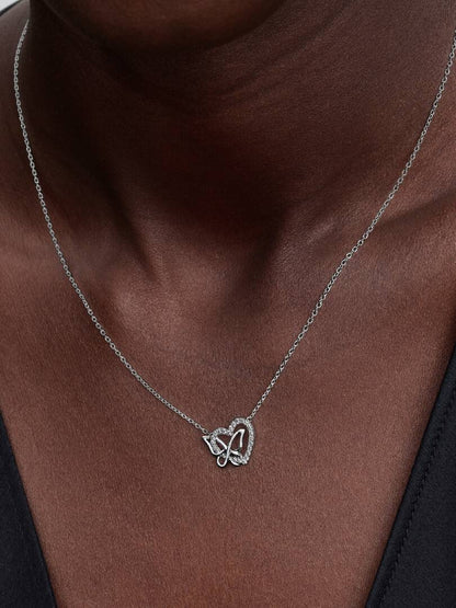 Collana Pandora Cuore e Farfalla 394477C01