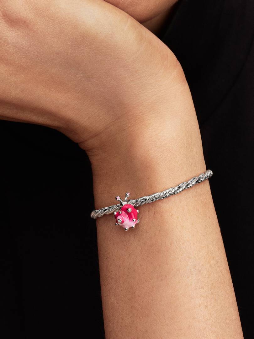 Charm Pandora Lumaca Rosa 794553C01