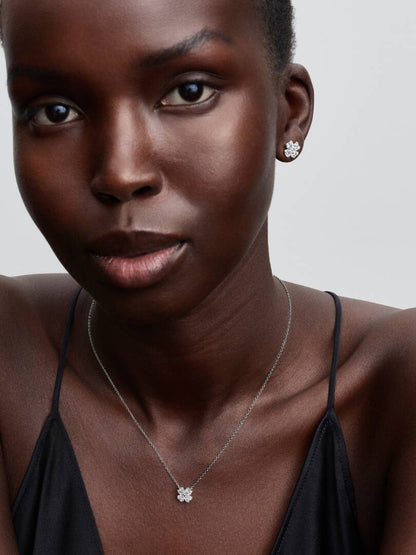 Collana Pandora Quadrifoglio Luminoso 394502C01