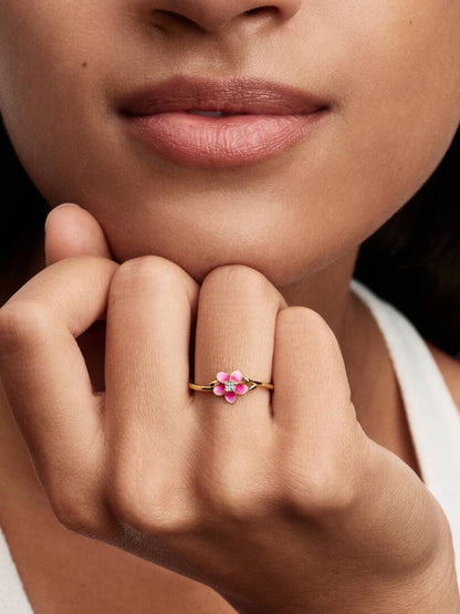 Anello Pandora Principesse Disney, Vaiana, Anello Fiore 163844C01