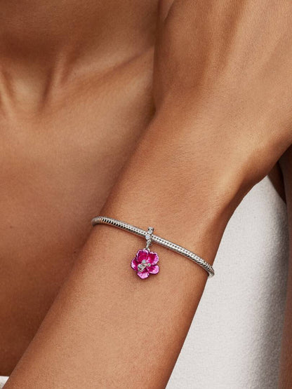 Charm Pandora Pendente Fiore di Ibisco 794698C01