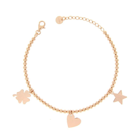 Bracciale Rue Des Mille Pallini con Ciondoli Amore BR 3 SOGG PL
