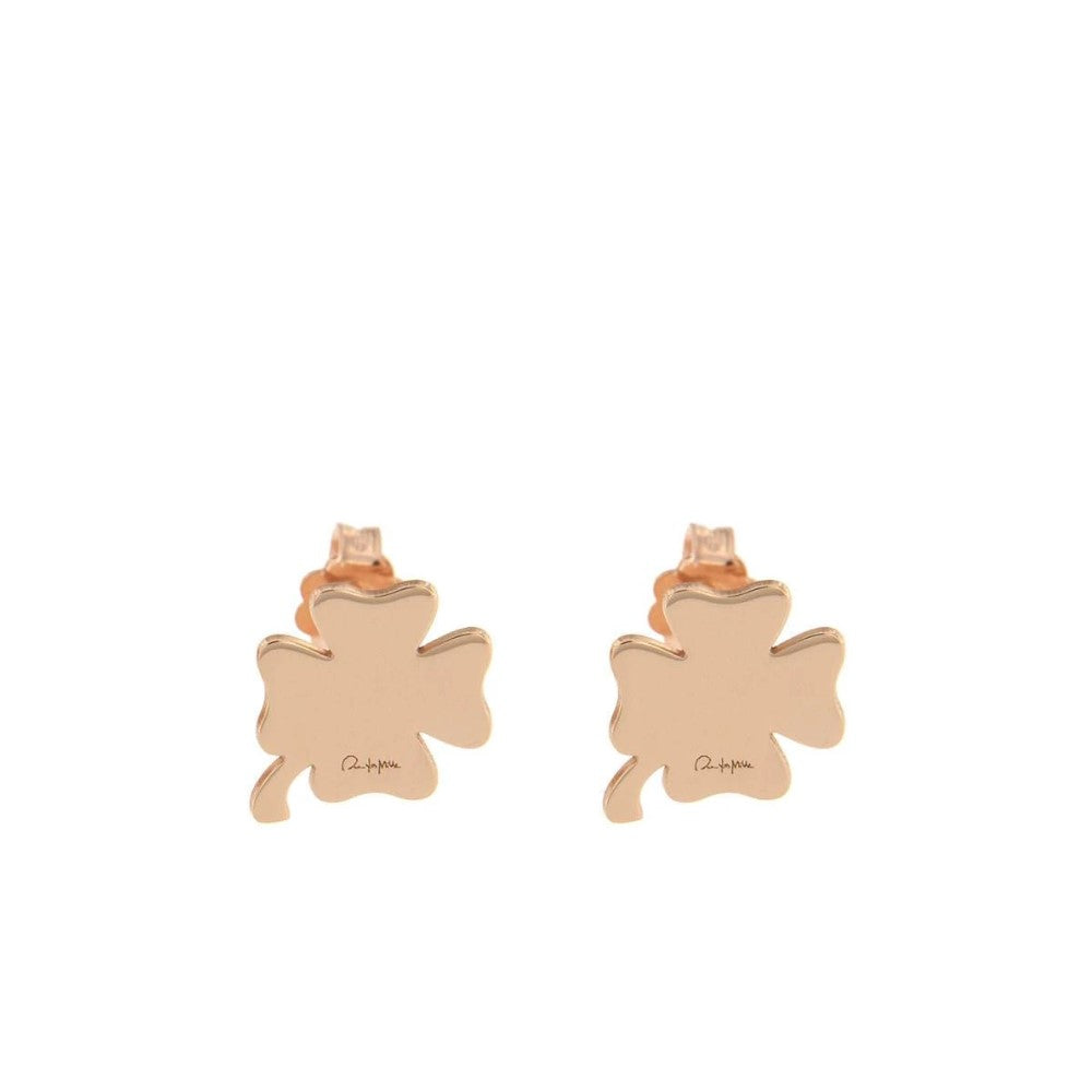 Rue Des Mille Quadrifoglio Lobe Earrings OR-LOBO-QUAD