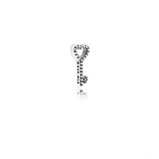 Pandora Petite Memories Small Heart Key Charm 796568