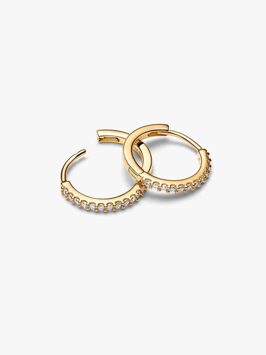 Orecchini Pandora Cerchi Pavè 264649C01