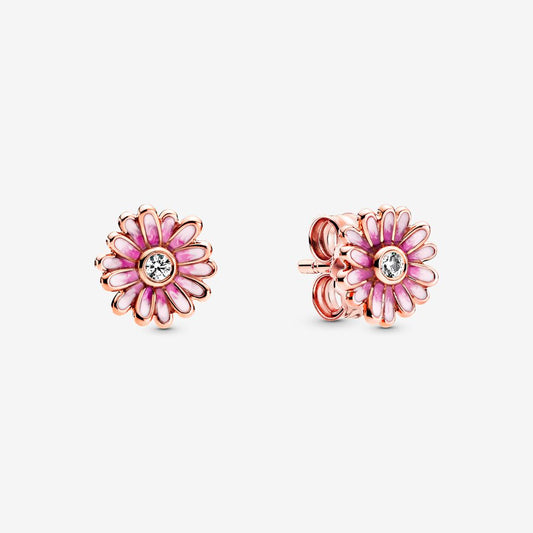 Orecchini a Lobo Pandora Margherita Rosa 288773C01