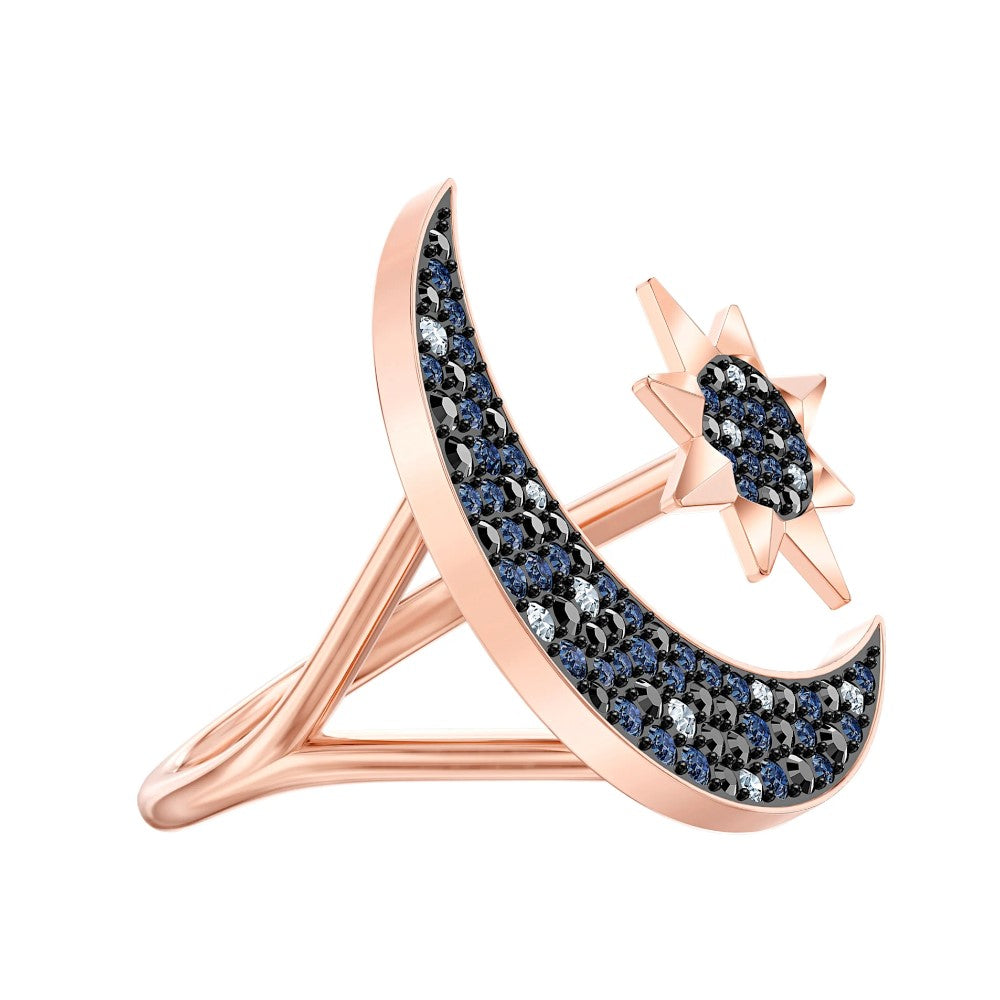 Anello Swarovski Symbolic Moon Multicolore
