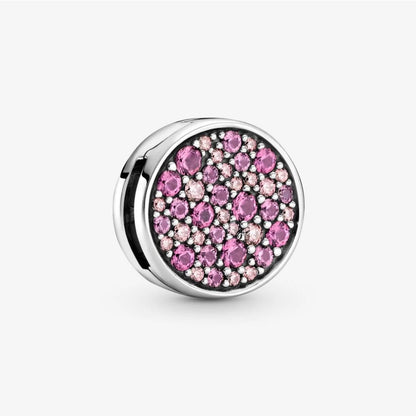 Clip Pandora con Pavé Rosa 799362C01