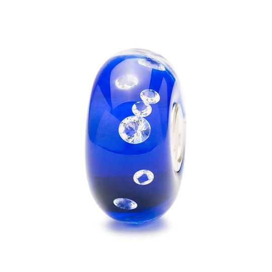 Bead Trollbeads Universal Blue Diamond Beads TGLBE-00041