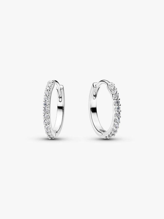 Orecchini Pandora Cerchi Pavé 294649C01