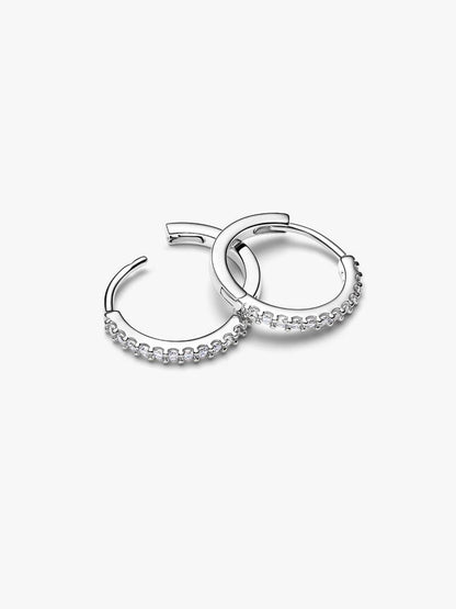 Orecchini Pandora Cerchi Pavé 294649C01