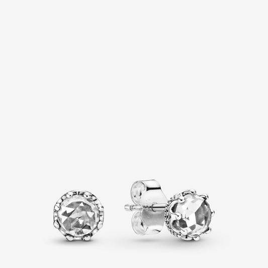 Pandora Sparkling Crown Stud Earrings 298311CZ