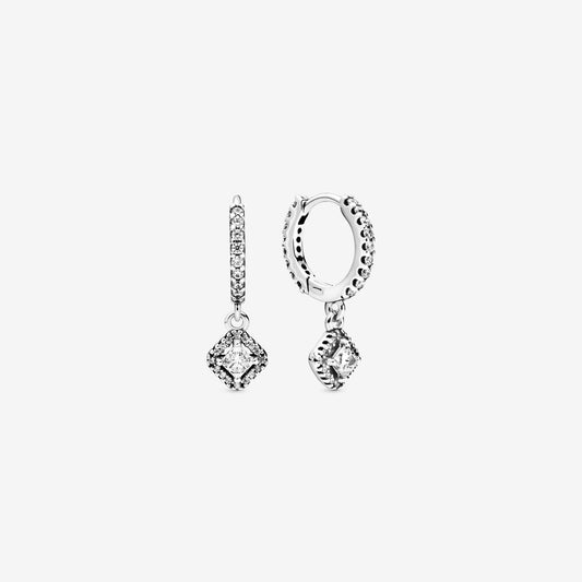 Pandora Sparkling Hoop Earrings 298503C01
