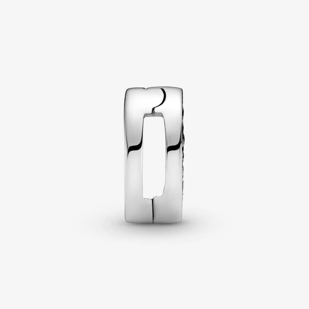 Clip Pandora con Pavé Rosa 799362C01