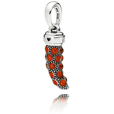 Pandora Red Amulet Pendant Charm 397203EN07
