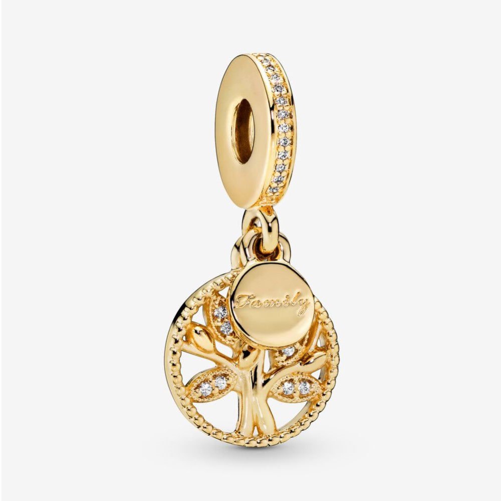 Pandora Sparkling Family Tree Pendant Charm 768661C01