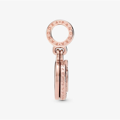 Pandora Sparkling Pavé and Crowned O Pendant Charm 789055C01