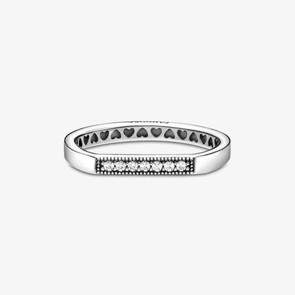 Pandora Sparkling Bar Stackable Ring 199041C01