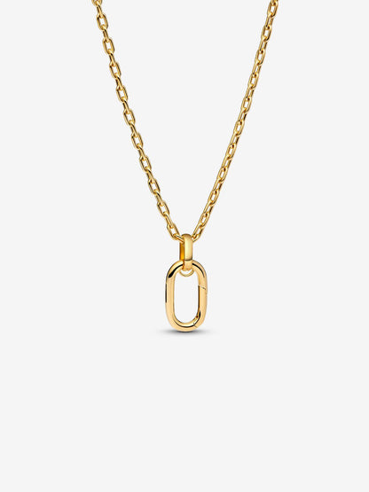 Collana Pandora con Link Pendente Apribile Pandora ME Placcatura in Oro 14k