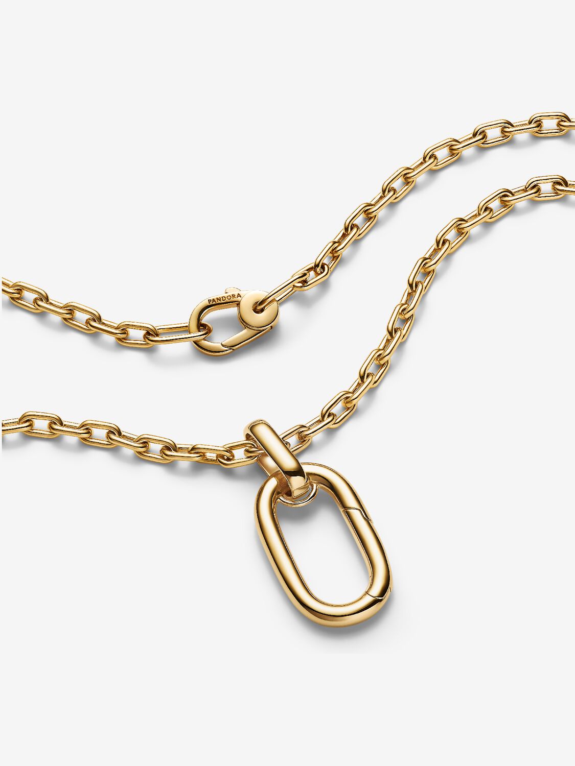 Collana Pandora con Link Pendente Apribile Pandora ME Placcatura in Oro 14k
