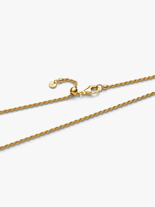 Collana Pandora Catenina Corda Intrecciata 364687C00