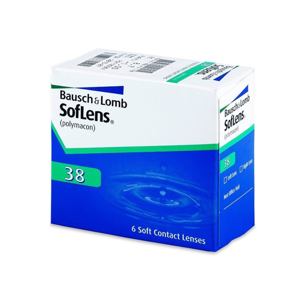 SofLens 38 Biweekly Contact Lenses (6 Lenses)