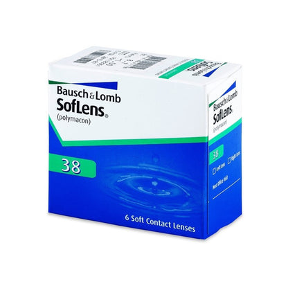 SofLens 38 Biweekly Contact Lenses (6 Lenses)