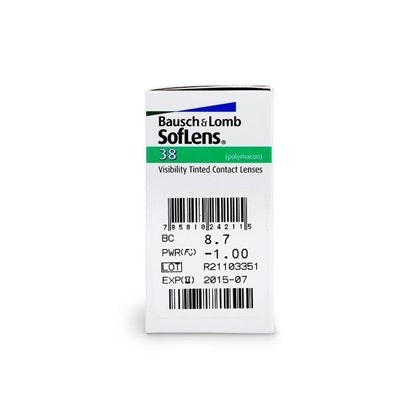 SofLens 38 Biweekly Contact Lenses (6 Lenses)