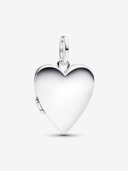 Charm Pandora Pendente Cuore Apribile da incidere Argento Sterling 925