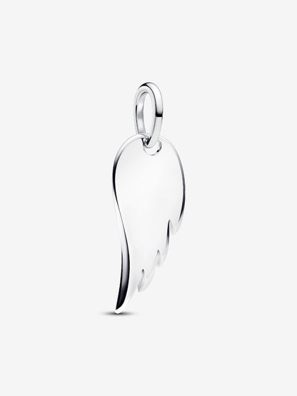 Charm Pandora Pendente Ali d'Angelo da incidere Argento Sterling 925