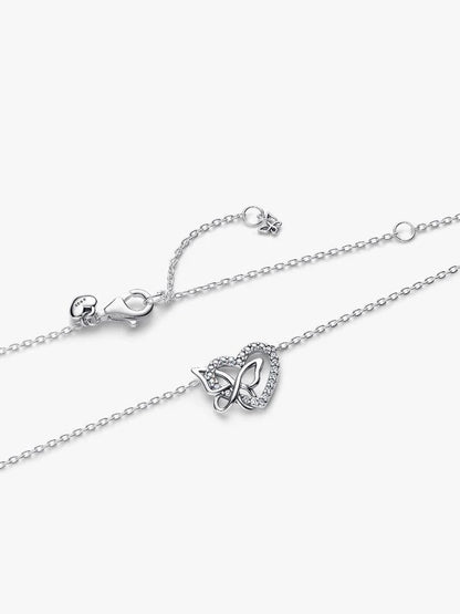 Collana Pandora Cuore e Farfalla 394477C01