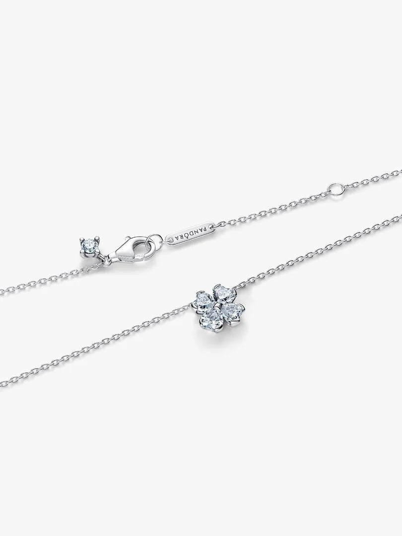 Collana Pandora Quadrifoglio Luminoso 394502C01