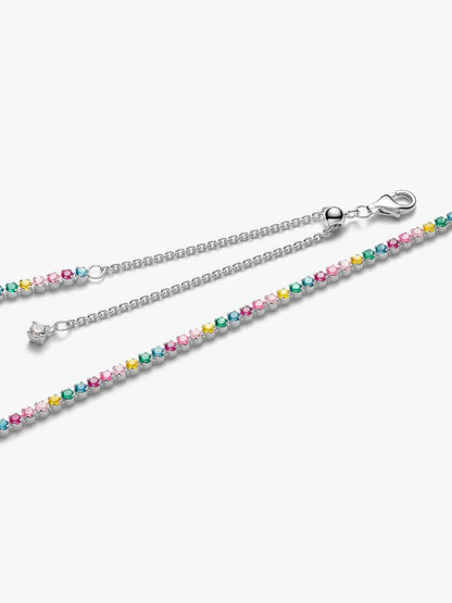 Collana Pandora Tennis Multicolore 394648C01