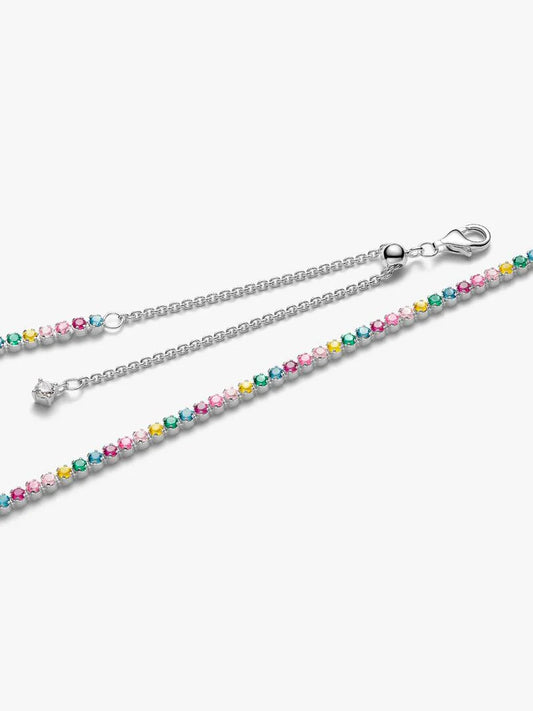 Collana Pandora Tennis Multicolore 394648C01