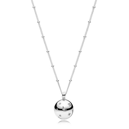 Pandora Moon and Stars Pendant Necklace 397537CZ-60