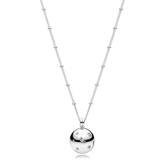 Collana Pandora Con pendente la Luna e le Stelle 397537CZ-60