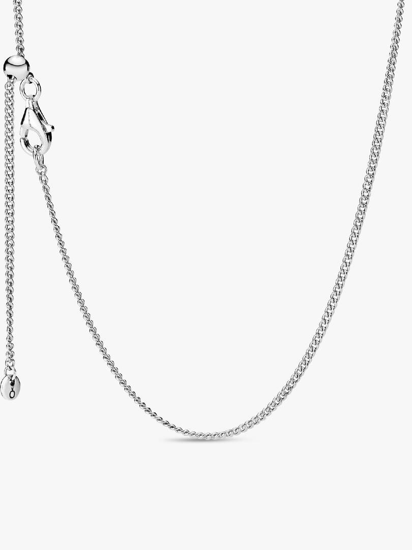 Pandora Set Collana e Pendente Medaglia Luminosa da incidere NAMPS8217